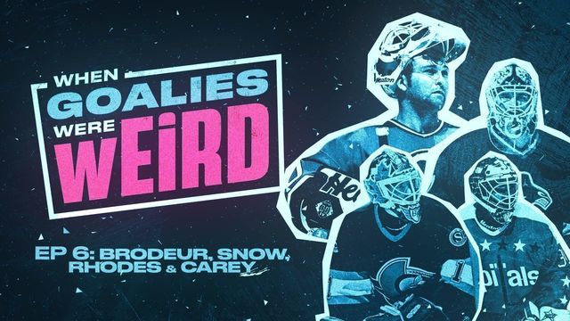 'When Goalies Were Weird' - Episode 6: Brodeur, Rhodes, and more 🎧