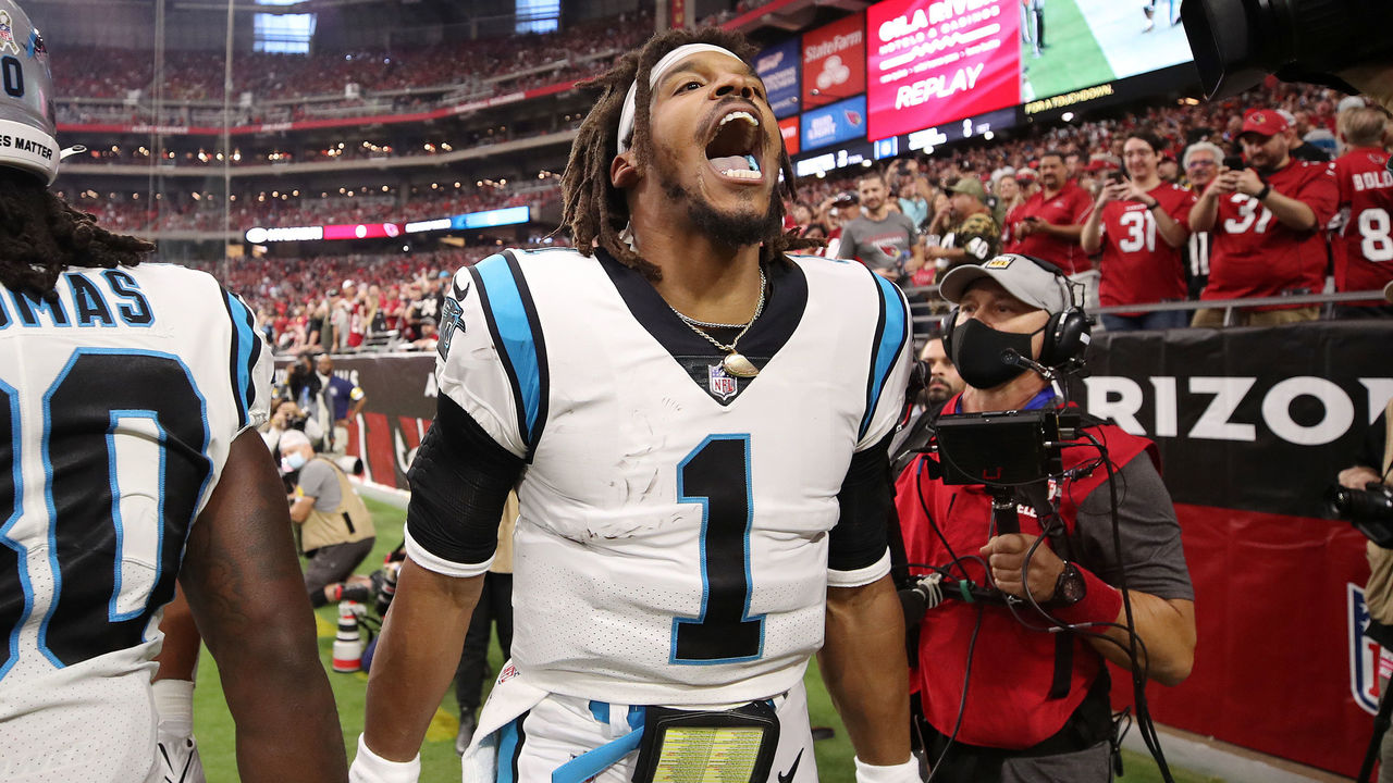 Superman's sequel: Newton leads Panthers over Cards 34-10