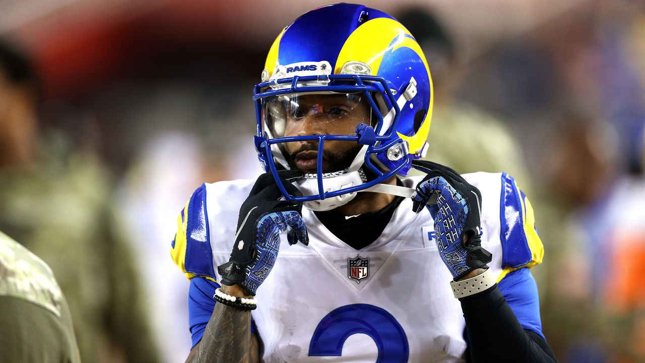 Odell Beckham Jr.'s status for Rams-Jaguars up in the air due to hip injury