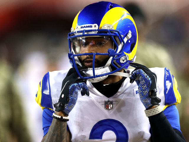 Odell Beckham Jr.'s status for Rams-Jaguars up in the air due to hip injury