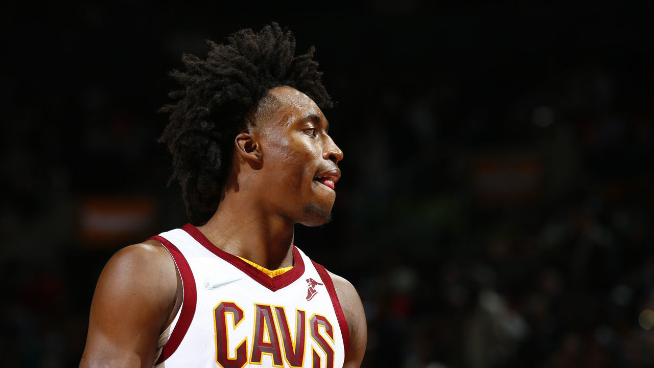 TORONTO, CANADA - NOVEMBER 5: Collin Sexton #2 of the Cleveland Cavaliers looks on during the game against the Toronto Raptors on November 5, 2021 at the Scotiabank Arena in Toronto, Ontario, Canada. Mandatory Copyright Notice: Copyright 2021 NBAE