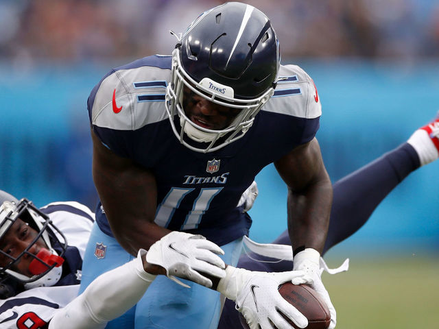 AJ Brown injury: Titans WR suffers chest injury in Week 11, but