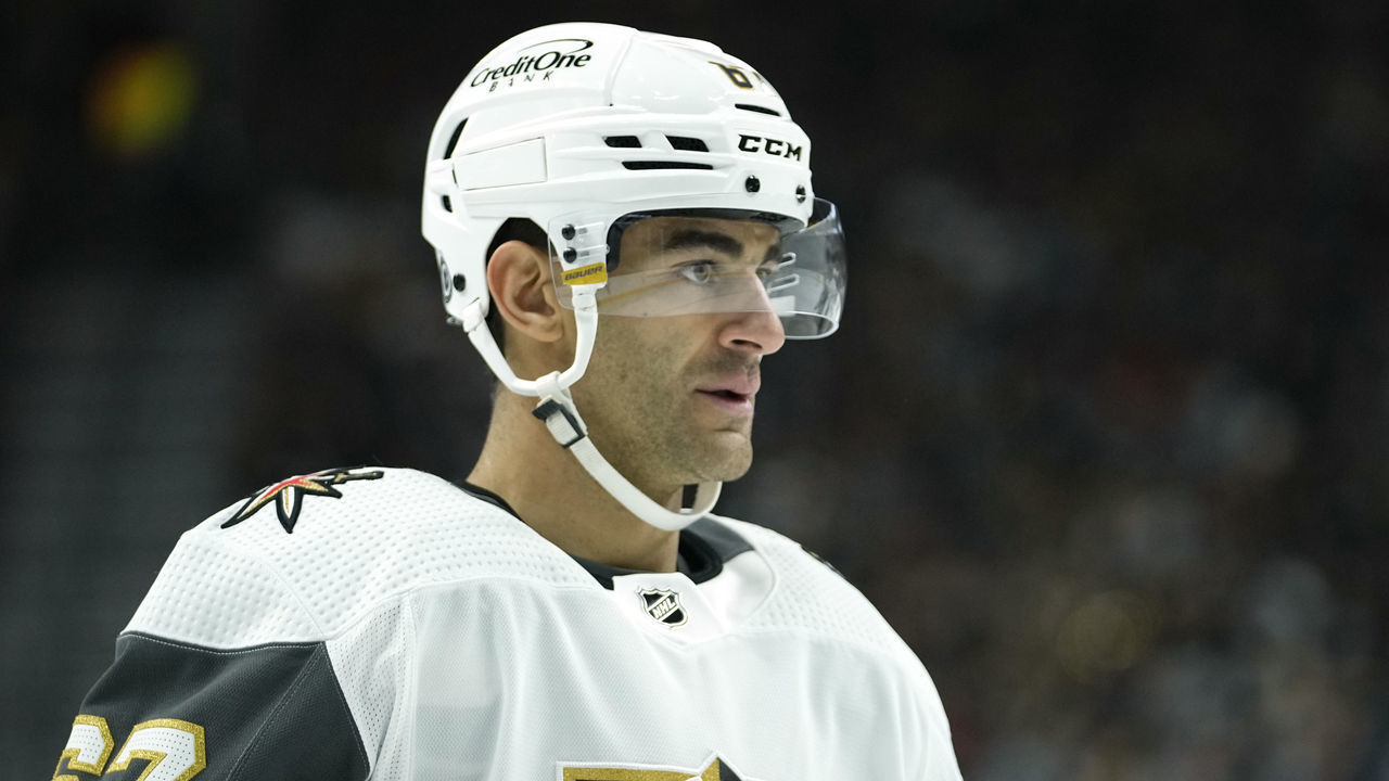 LAS VEGAS, NEVADA - OCTOBER 01: Max Pacioretty #67 of the Vegas Golden Knights skates during the second period against the Los Angeles Kings at T-Mobile Arena on October 01, 2021 in Las Vegas, Nevada.