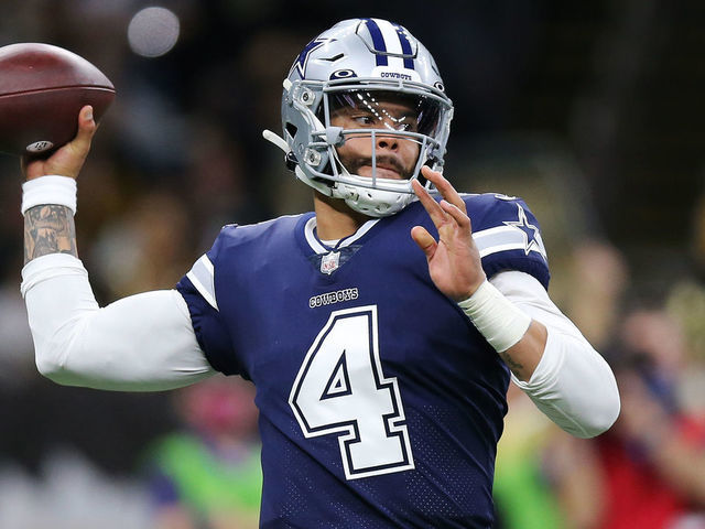 Cowboys pick Taysom off 4 times in 27-17 win over Saints