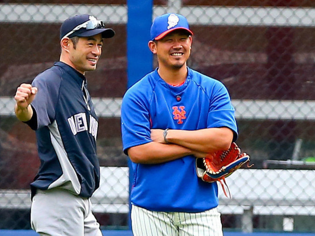 Daisuke Matsuzaka surprised by Ichiro during retirement ceremony