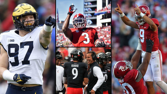 CFP semis: Alabama draws Cincinnati, Michigan gets Georgia