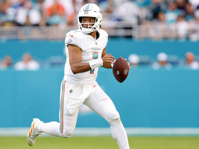 Streak continues: Tua, Dolphins hold off Giants