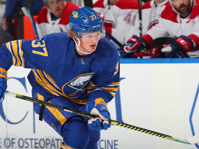 Sabres' Mittelstadt out indefinitely after undergoing surgery | theScore.com