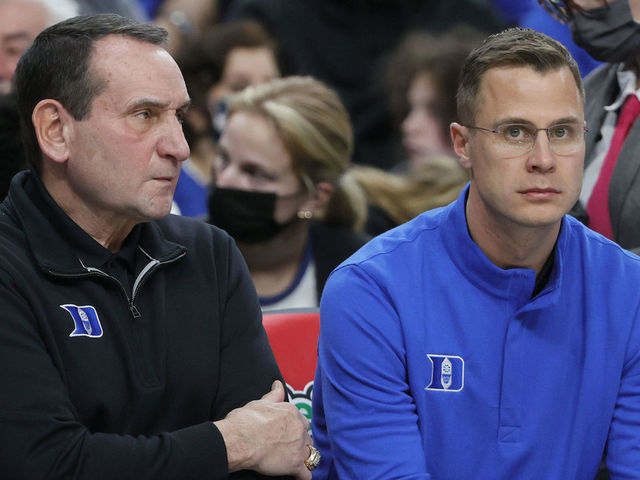 Report: Coach K pushed for Scheyer as his successor over Amaker |  