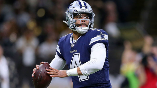 NEW ORLEANS, LOUISIANA - DECEMBER 02: Dak Prescott #4 of the Dallas Cowboys throws the ball during a game against the New Orleans Saints at the the Caesars Superdome on December 02, 2021 in New Orleans, Louisiana.