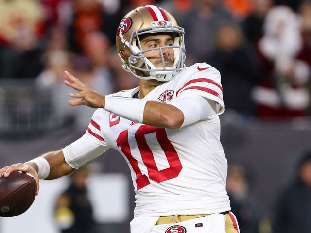 49ers QB Jimmy Garoppolo (thumb) won't need surgery, could start vs. Texans