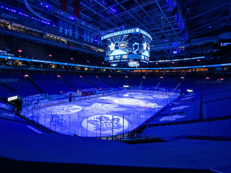 Scotiabank Arena with: Toronto Maple Leafs 