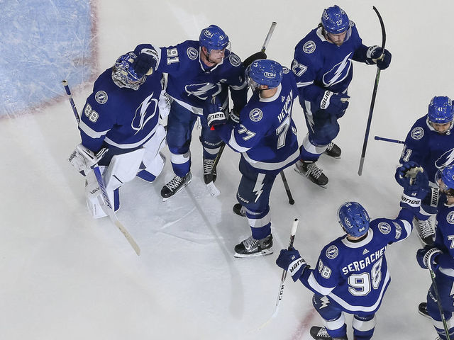 Tampa Bay Lightning Nikita Kucherov Steven Stamkos Victor Hedman