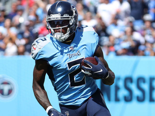 NASHVILLE, TENNESSEE - SEPTEMBER 26: Julio Jones #2 of the Tennessee Titans against the Indianapolis Colts at Nissan Stadium on September 26, 2021 in Nashville, Tennessee.