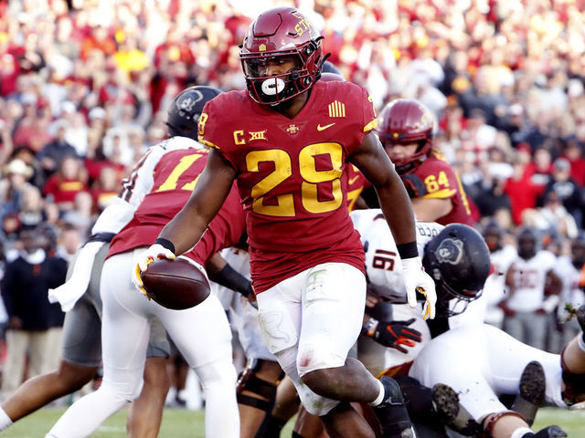 Iowa State Cyclones running back Breece Hall feature story