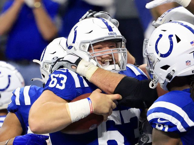 Pinter starts for Colts against Pats with Kelly inactive