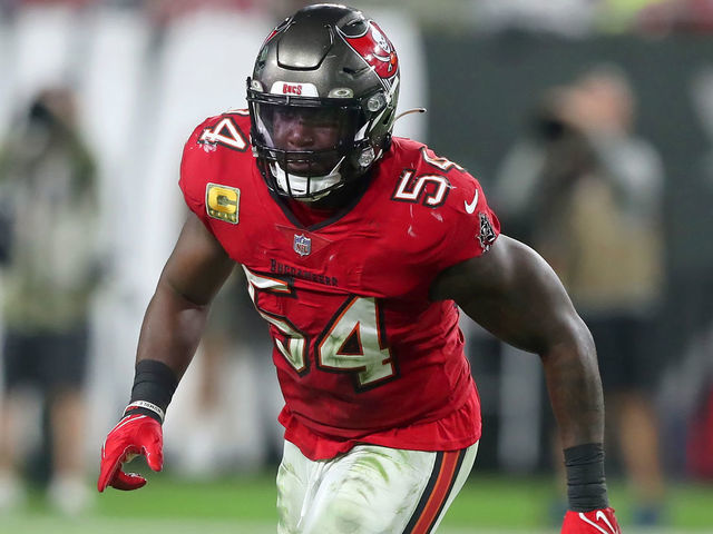 Bucs LB Lavonte David (foot) out for rest of regular season