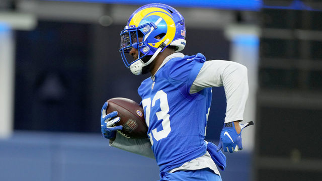 Los Angeles, CA - June 10: Running back Cam Akers #23 of the Los Angeles Rams during Los Angeles Rams mini camp at SoFi Stadium in Inglewood on Thursday, June 10, 2021. (