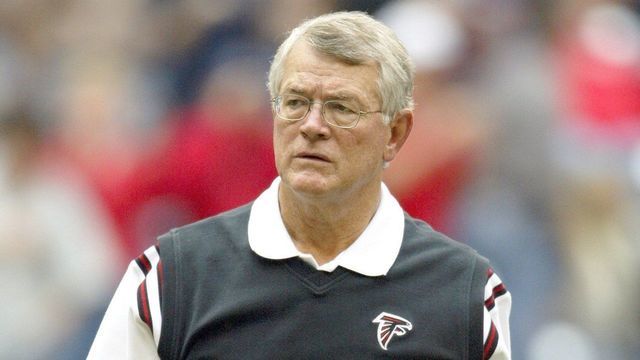 HOUSTON, TX - NOVEMBER 30: Head Coach Dan Reeves of the Atlanta Falcons looks on during a game against the Houston Texans on November 30, 2003 at Reliant Stadium in Houston, Texas.