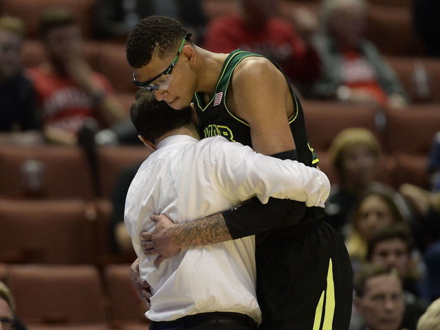 NBA prospect Isaiah Austin can nearly grab the rim without jumping