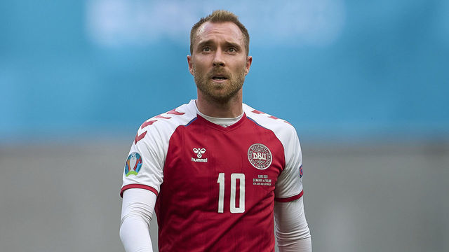 COPENHAGEN, DENMARK - JUNE 12: Christian Eriksen of Denmark during the UEFA EURO 2020 Group B match between Denmark and Finland at Parken Stadium on June 12, 2021 in Copenhagen, Denmark.