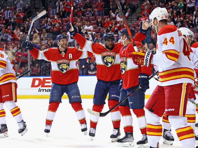 Panthers roll past Flames, win 4th consecutive game | theSc…