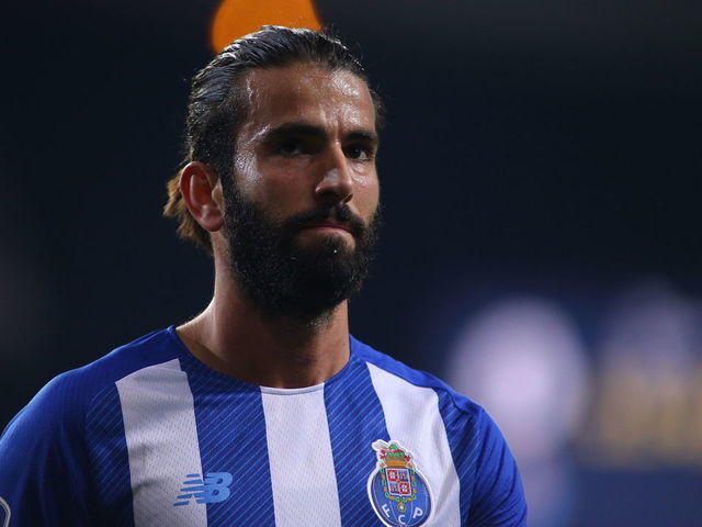 PORTO, PORTUGAL - DECEMBER 15: Sergio Oliveira of FC Porto looks on during the Allianz Cup match between FC Porto and Rio Ave FC at Estadio do Dragao on December 15, 2021 in Porto, Portugal.