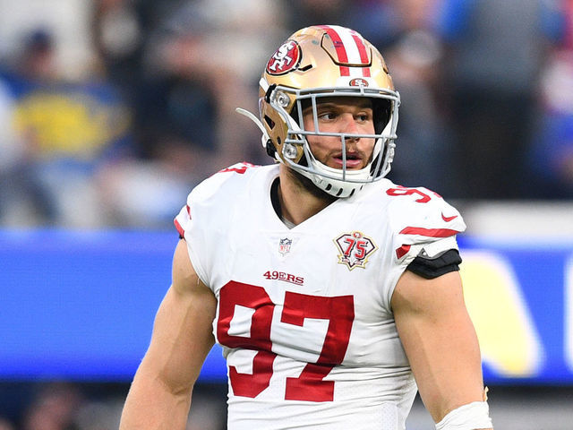 49ers hopeful Nick Bosa will be cleared to play vs. Packers