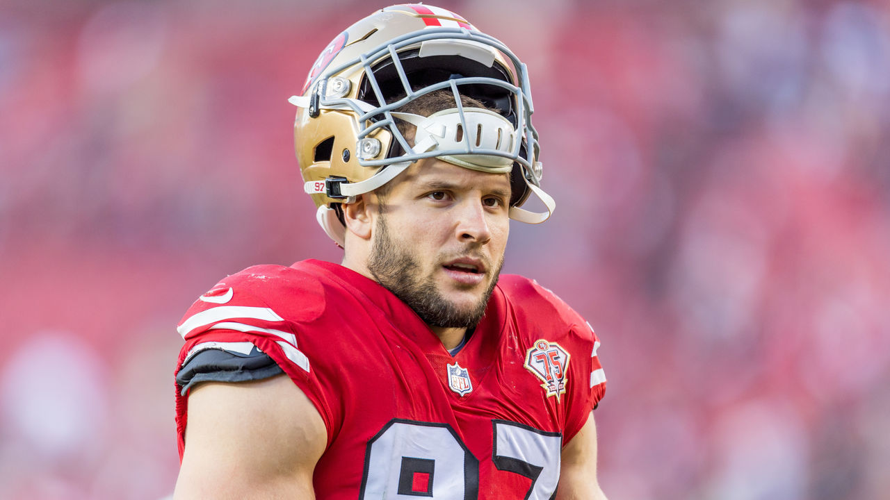 San Francisco 49ers DE Nick Bosa: Concussion - OUT of Dallas Cowboys  Playoff Game - FanNation Dallas Cowboys News, Analysis and More