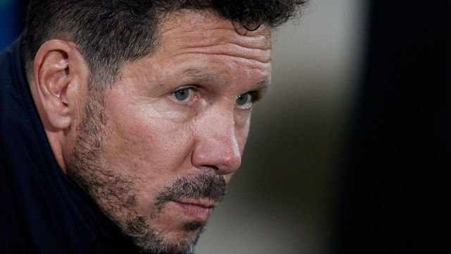 Diego Pablo Simeone head coach of Club Atletico de Madrid looks on prior to the La Liga Santander match between Villarreal CF and Club Atletico de Madrid at Estadio de la Ceramica, January 9, 2022, Villarreal, Spain.