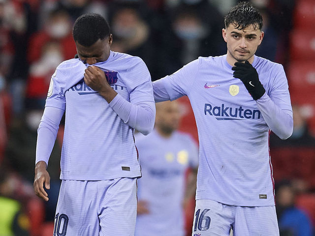 Barcelona crash out of Copa del Rey after extra-time defeat to Bilbao | theScore.com