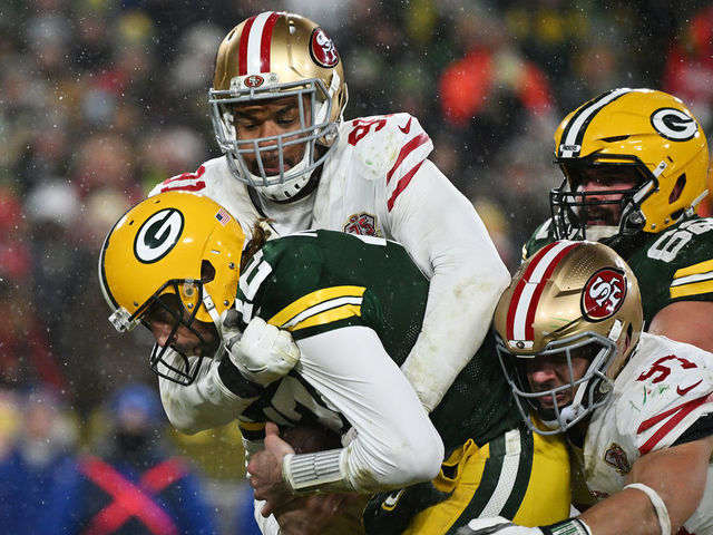 Green Bay Packers vs. San Francisco 49ers: Divisional playoff photos