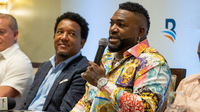 Dominican baseball player David Ortiz admits he "still doesn't believe" he belongs in the place reserved for baseball's immortals, during a press conference after he was elected to the Cooperstown Hall of Fame in Santo Domingo on January 25, 2022. - Former Boston Red Sox slugger David Ortiz was elected to baseball's Hall of Fame on Tuesday, as tarnished greats Barry Bonds and Roger Clemens missed their final chance to enter the sport's pantheon. Red Sox star Ortiz was the lone player elected into the Hall following a vote by members of the Baseball Writers' Association of America.