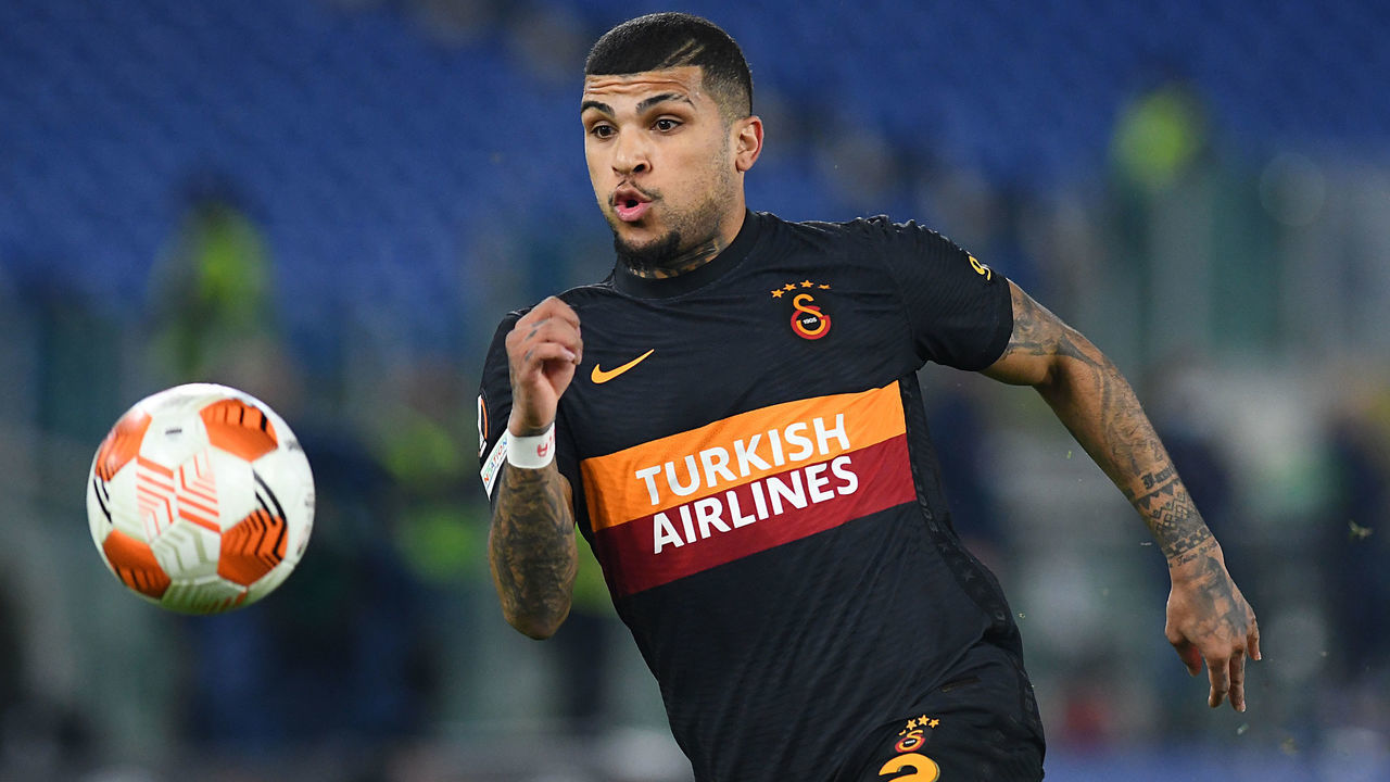 The Galatasaray player DeAndre Yedlin during the Lazio-Galatasaray match at the Stadio Olimpico. Rome (Italy), December 09th, 2021