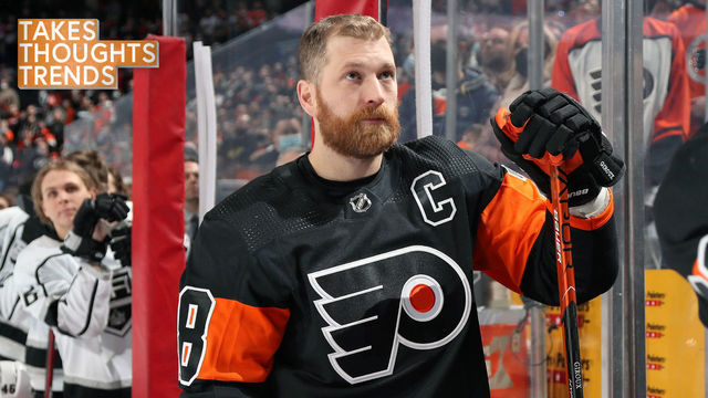 Giroux trade partners, Gagner still evolving, and Russia's goalie factory