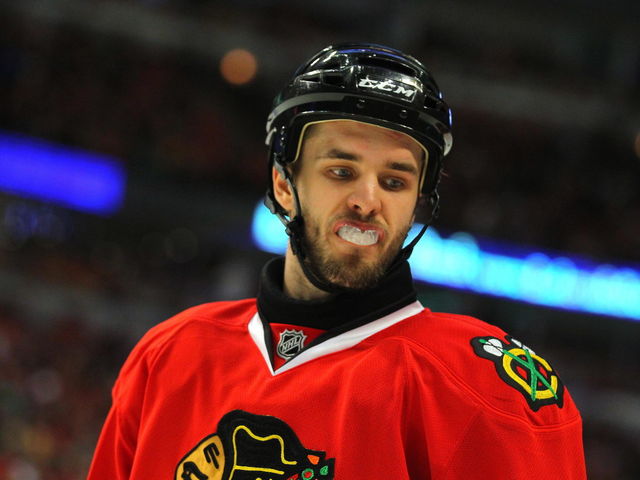 Hjalmarsson suspended 1 regular-season game for Rattie hit