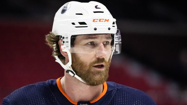 OTTAWA, ON - JANUARY 31: Edmonton Oilers Defenceman Duncan Keith (2) looks on during the first period of the NHL game between the Ottawa Senators and the Edmonton Oilers on January 31, 2022 at the Canadian Tire Centre in Ottawa, Ontario, Canada.