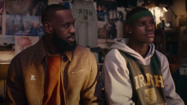 LeBron's Super Bowl LVI commercial gets meme treatment