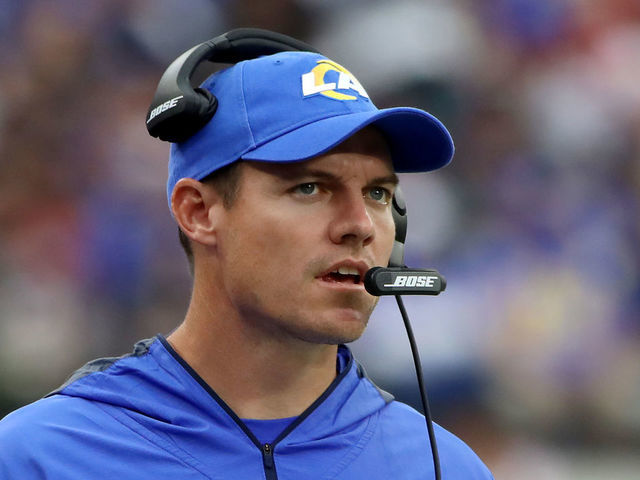 Head coach Kevin O'Connell of the Minnesota Vikings looks on against  News Photo - Getty Images