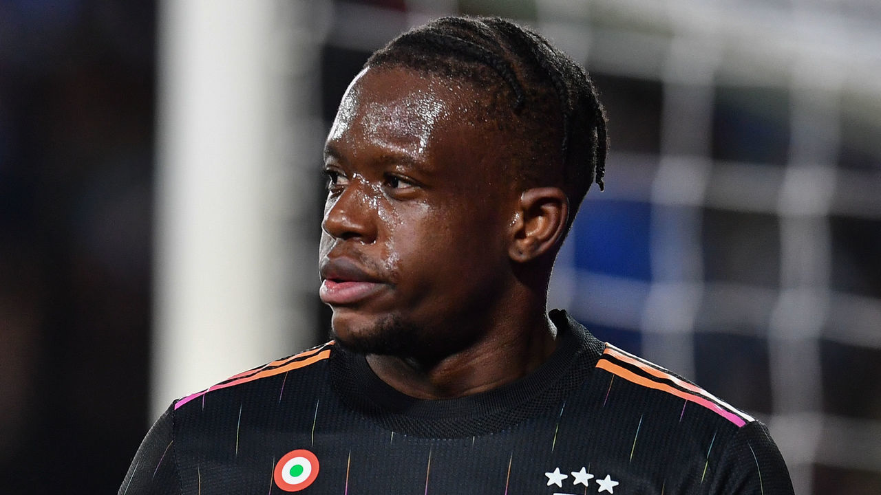 Denis Zakaria (Juventus FC) injured during the italian soccer Serie A match Empoli FC vs Juventus FC on February 26, 2022 at the Carlo Castellani stadium in Empoli, Italy