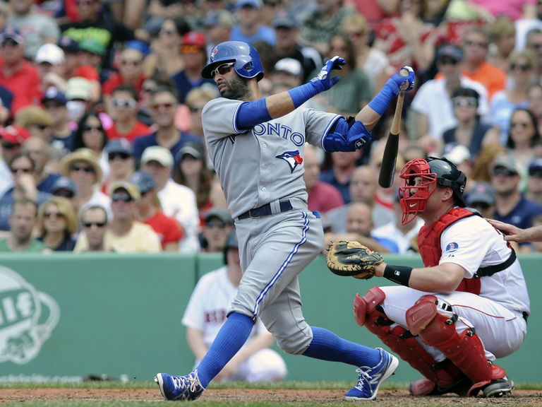 GIF Jose Bautista Throws Temper Tantrum In Dugout After Striking Out 