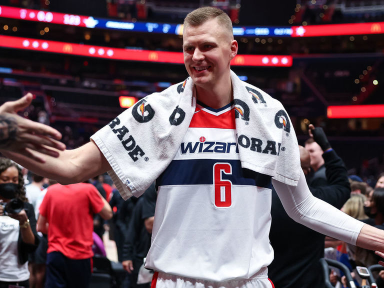 Kristaps Porzingis' Makes His Wizards Debut in Win Over the Pacers