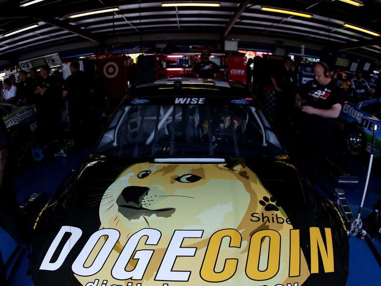 Doge Rase Doge Car Nascar NASCAR Driver Carl Long In The Millstar/Rhino's Energy