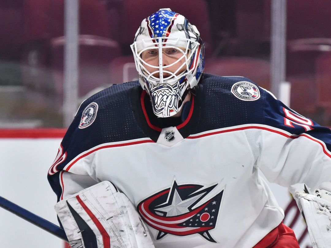 Blue Jackets' Korpisalo to miss remainder of season with hip injury