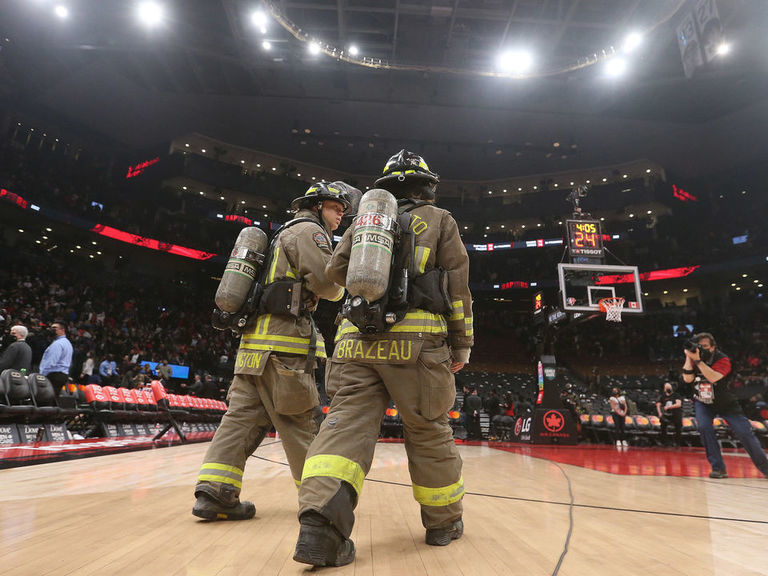 Raptors Beat Pacers After Fans Evacuated Due To Electrical Fire ...