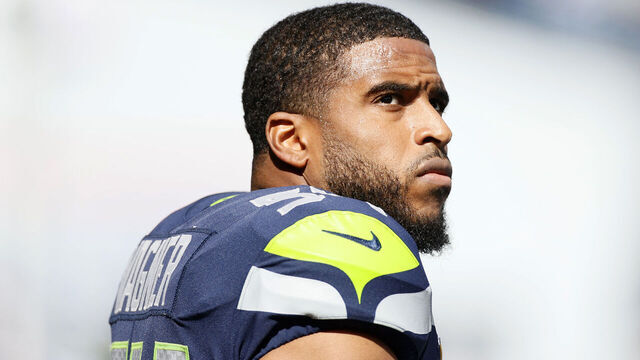 SEATTLE, WASHINGTON - SEPTEMBER 19: Bobby Wagner #54 of the Seattle Seahawks looks on before the game against the Tennessee Titans at Lumen Field on September 19, 2021 in Seattle, Washington.