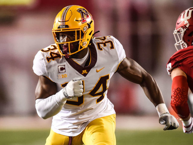 Minnesota Gophers Football - Boye Mafe drafted by the Seattle Seahawks at  pick No. 40 of the second round