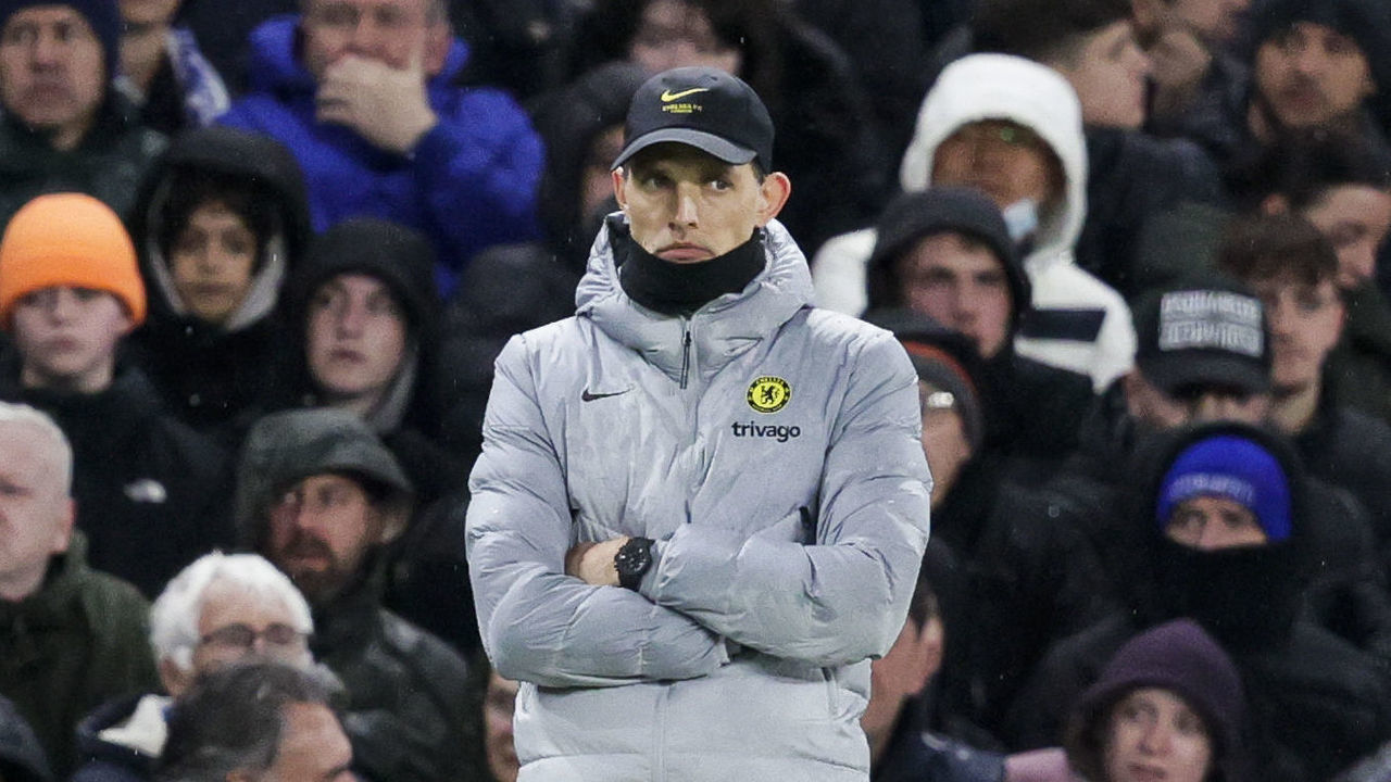 LONDON, UNITED KINGDOM - APRIL 6: coach Thomas Tuchel of Chelsea during the UEFA Champions League match between Chelsea v Real Madrid at the Stamford Bridge on April 6, 2022 in London United Kingdom