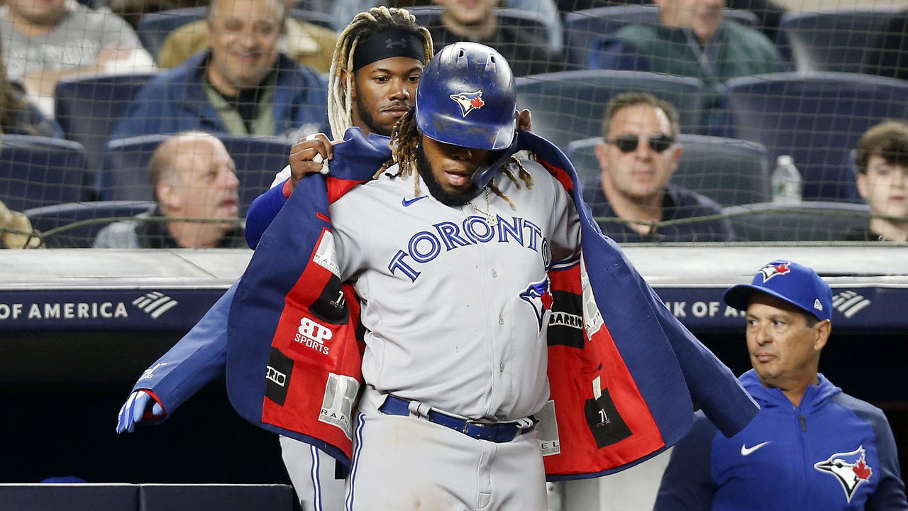 VLAD GUERRERO JR. CANNOT BE STOPPED! He hits his THIRD HOMER OF THE GAME! 