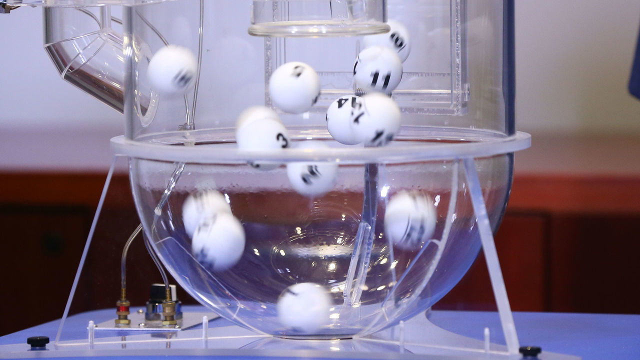 SECAUCUS, NEW JERSEY - JUNE 02: : The Lottery ball are seen during the 2021 NHL Draft Lottery on June 02, 2021 at the NHL Network's studio in Secaucus, New Jersey.